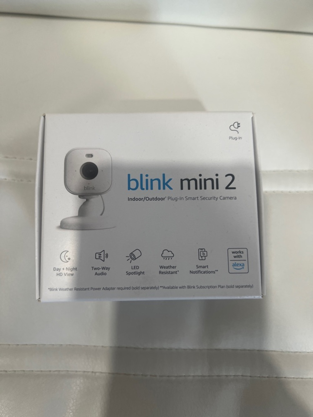Link mini 2 Smart Home Camera — White New in Box